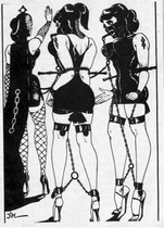 Free porn pics of bondage artwork by jim 20 of 80 pics