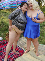 Free porn pics of Grosses Truies Gouines au Plein Air #1 2 of 74 pics