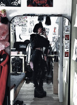 Free porn pics of Stunning busty Goth  8 of 325 pics