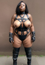 Free porn pics of AI Various African Latex/Rubber Women Dump 1 2 of 196 pics
