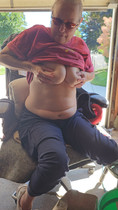 Free porn pics of Lori gives me a nice look at her tits yesterday.  64 of 111 pics