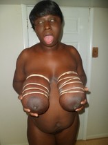 Free porn pics of Udders, bound like sausages 75 of 85 pics