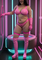 Free porn pics of AI Space Age Cyberpunk Fetish Girl 53 of 229 pics