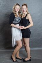 Free porn pics of Dressed Up Girls - Flats, Hose, some Heels - NN 14 of 72 pics