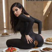 Free porn pics of 08 Extremely Beautiful Brunette Shits (AI Pics) 31 of 51 pics