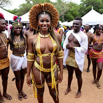Free porn pics of African Tribe TRANS 61 of 192 pics