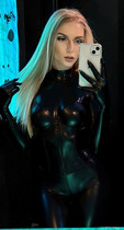 Free porn pics of Hot Bulgarian Girls in Latex Catsuit 11 of 333 pics