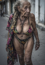 Free porn pics of AI 416 Grandma loves the streets 17 of 24 pics