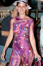 Free porn pics of Nudist Body Paint 16 14 of 24 pics