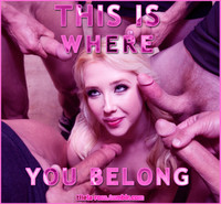 Free porn pics of More Sissy Captions III 19 of 500 pics