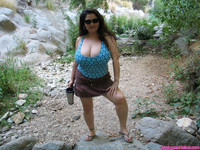 Free porn pics of Dulcea 2 Mexican Latina Busty Beauty on a Wilderness Hike 19 of 23 pics