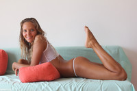 Free porn pics of Gorgeous Tanned Teen Caramel 5 of 110 pics