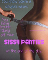 Free porn pics of More Sissy Captions III 12 of 500 pics