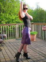 Free porn pics of Sophie tied in latex skirt 9 of 42 pics