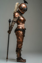 Free porn pics of Steam punk copper armored semen collector 12 of 42 pics