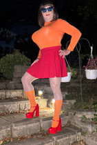 Free porn pics of Jinkies! Amanda as Velma 5 of 43 pics