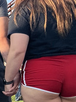 Free porn pics of Candid Pawgs - Shorts 37 of 361 pics