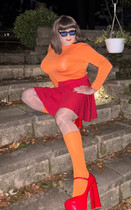 Free porn pics of Jinkies! Amanda as Velma 8 of 43 pics