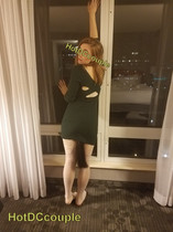 Free porn pics of Mr. HotDCcouple's sexy young mistress' first MFM threeway 25 of 83 pics