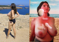 Free porn pics of agathe bou big tits boobs milf brunette tribute 19 of 24 pics