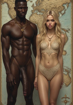 Free porn pics of Big Black Conquest - AI BBC 19 of 34 pics