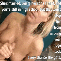 Free porn pics of Your Friend's Mom Blowing You 23 of 48 pics