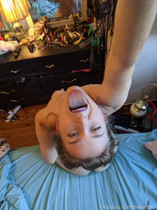Free porn pics of Bri Nude Brunette Yoga Slut 16 of 47 pics