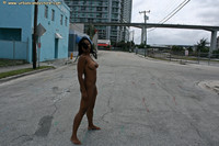 Free porn pics of UrbanCandyStore - Cyan - Nude Strolling Around Miami 17 of 500 pics