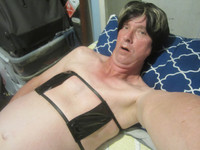 Free porn pics of Laceylovescd Black Vinyl Bra and Skantie 58 of 160 pics