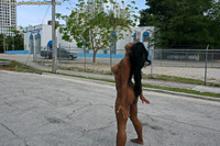 Free porn pics of UrbanCandyStore - Cyan - Nude Strolling Around Miami 11 of 500 pics