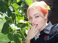 Free porn pics of Green lighting emo girl 16 of 275 pics