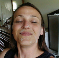 Free porn pics of Amateur Homemade Facials  23 of 135 pics