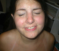 Free porn pics of Amateur Homemade Facials  25 of 135 pics