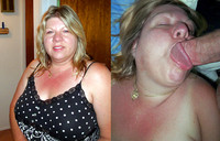 Free porn pics of Chubby Wife Maries Before After Cum Shots BJs 14 of 43 pics