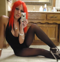 Free porn pics of selfie in pantyhose 001 14 of 24 pics