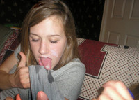 Free porn pics of cum eaters 24 of 71 pics