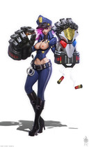 Free porn pics of League of Legends: Jinx and Vi 14 of 50 pics