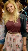 Free porn pics of Skinny Blonde Teen with Big Tits 38 of 226 pics
