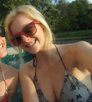 Free porn pics of Skinny Blonde Teen with Big Tits 12 of 226 pics
