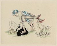 Free porn pics of Vintage Erotic Art 36 of 947 pics