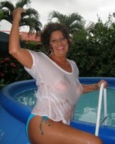 Free porn pics of Big tit mom showing her tits in wet t-shirt  14 of 23 pics