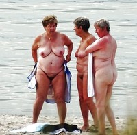 Free porn pics of Sexy grannies on beach 16 of 122 pics
